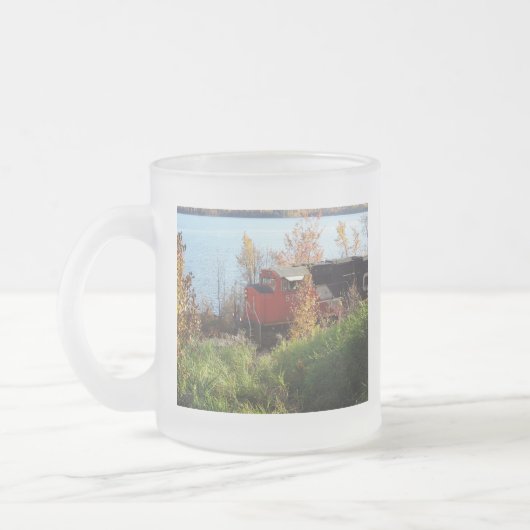 Herfsttrein Matglas Koffiemok (Links)