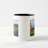 Herfsttrein Tweekleurige Koffiemok (Center)