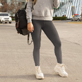Herfsttrend Kleur Slate Grey Ombre Leggings