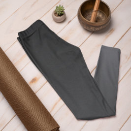 Herfsttrend Kleur Slate Grey Ombre Leggings