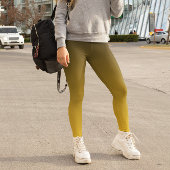 Herfsttrendkleur Sunburst Yellow Ombre Leggings