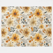 Herfsttroost Fleece Deken (Voorkant (Horizontaal))