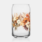 Herfsttuin Gedrukte Blikken Glazen (Voorkant)