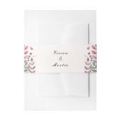 Herfsttuin met libellen bruiloft uitnodigingen wikkel (Voorkant Voorbeeld)