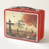 Herfsttuin & vogelverschrikker (Voorkant)