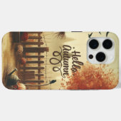 Herfsttuin & vogelverschrikker Case-Mate iPhone case (Achterkant (horizontaal))