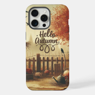 Herfsttuin & vogelverschrikker iPhone 15 pro max case