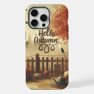 Herfsttuin & vogelverschrikker iPhone 15 pro max case