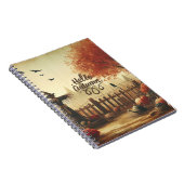 Herfsttuin & vogelverschrikker notitieboek (Rechterzijde)