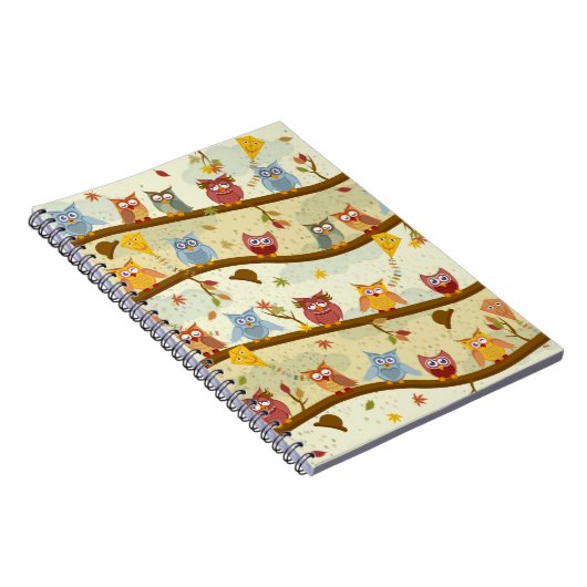 herfstuil notitieboek (Rechterzijde)