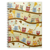 herfstuil notitieboek (Voorkant)