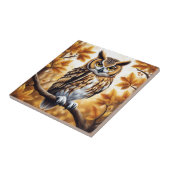 herfstuil tegeltje (Zijkant)