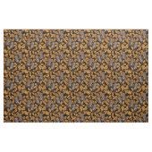 Herfstuilen op zwart stof (Fat Quarter)