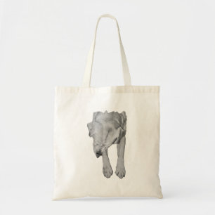 Herfstuitje met trouwe pup tote bag