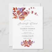 Herfstvakantie Bachelorette-weekend Kaart (Voorkant)