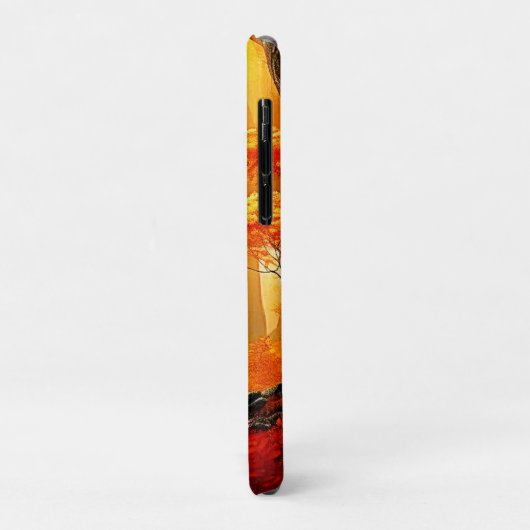 Herfstvakantie: Fiery Forest Path Case-Mate iPhone Case (Achterkant/links)