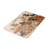 Herfstval Dachshonden Badmat (Gekanteld)