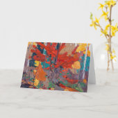 Herfstval | Tom Thomson | Kaart (Gele Bloem)