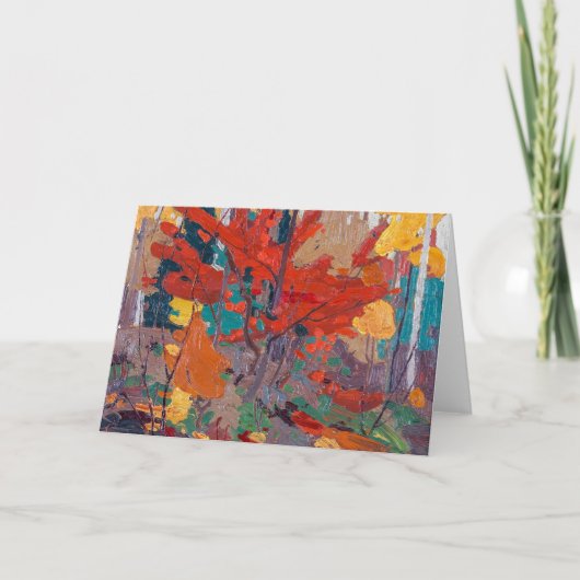 Herfstval | Tom Thomson | Kaart (Voorkant)