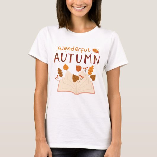 Herfstvalentijns T-shirt (Voorkant)