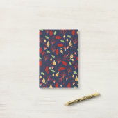 Herfstvalpatroon Post-it® Notes (Op bureau)