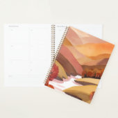 Herfstverblijf | Waterverf Landschap van de Herfst Planner (Display)