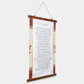 Herfstveren Hangend Wandkleed (Gebogen)