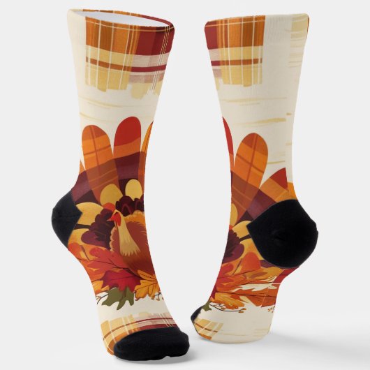 Herfstveren Sokken (Gebogen)