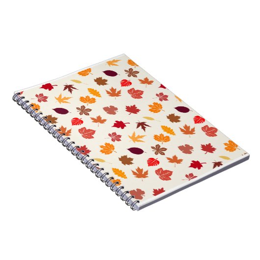 Herfstvibes herfstbladeren notitieboek (Rechterzijde)