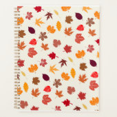 Herfstvibes herfstbladeren planner (Voorkant)