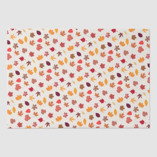Herfstvibes herfstbladeren tissuepapier (Voorkant)