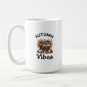 Herfstvibes pompoenmand koffiemok