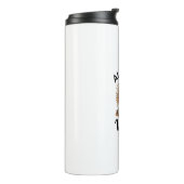 Herfstvibes pompoenmand thermosbeker (Gedraaid links)