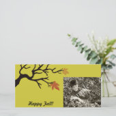 Herfstviering Fotokaart (Staand voorkant)