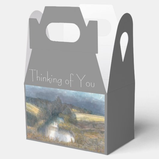 herfstvijver bedankdoosjes (Geopend)