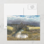 herfstvijver briefkaart (Voorkant / Achterkant)