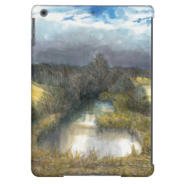 herfstvijver iPhone 15 mini hoesje