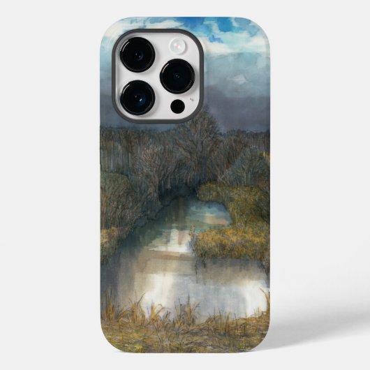 herfstvijver Case-Mate iPhone case (Achterkant)