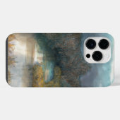 herfstvijver iPhone hoesje (Achterkant horizontaal)