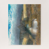 herfstvijver legpuzzel (Verticaal)