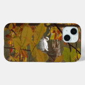 Herfstvijver met zwaan Case-Mate iPhone case (Achterkant (horizontaal))