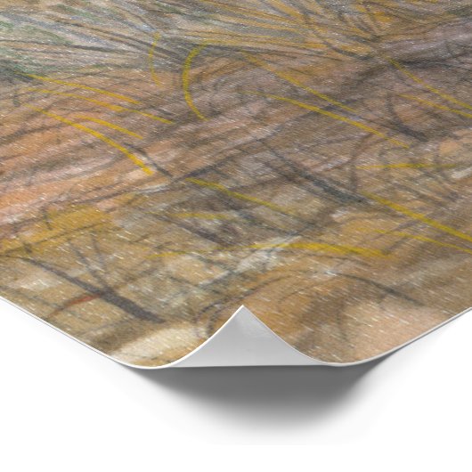 herfstvijver poster (Hoek)