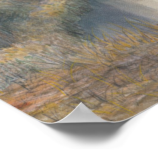 herfstvijver poster (Hoek)