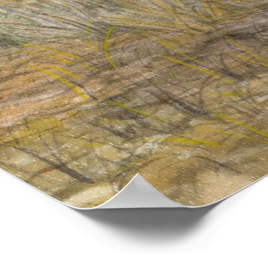 herfstvijver poster (Hoek)