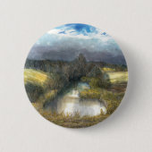 herfstvijver ronde button 5,7 cm (Voorkant)