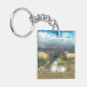 herfstvijver sleutelhanger (Voorkant Links)