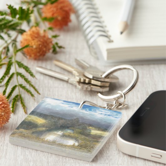 herfstvijver sleutelhanger (Voorkant Rechts)