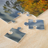 Herfstvijverreflecties, Maine Legpuzzel (Zijkant)