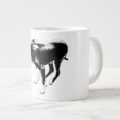 Herfstvoogd in inkt grote koffiekop (Voorkant rechts)