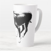 Herfstvoogd in inkt latte mok (Rechterhoek)